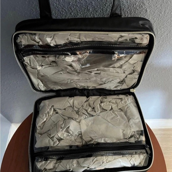 Juicy Couture Carry Case Makeup Cosmetics Pink Cheetah Bag - Picture 5 of 5